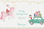 Watercolor christmas quirky holiday, an Object Graphic by Grace Noboa Illustrations (Thumbnail 11 of 20)