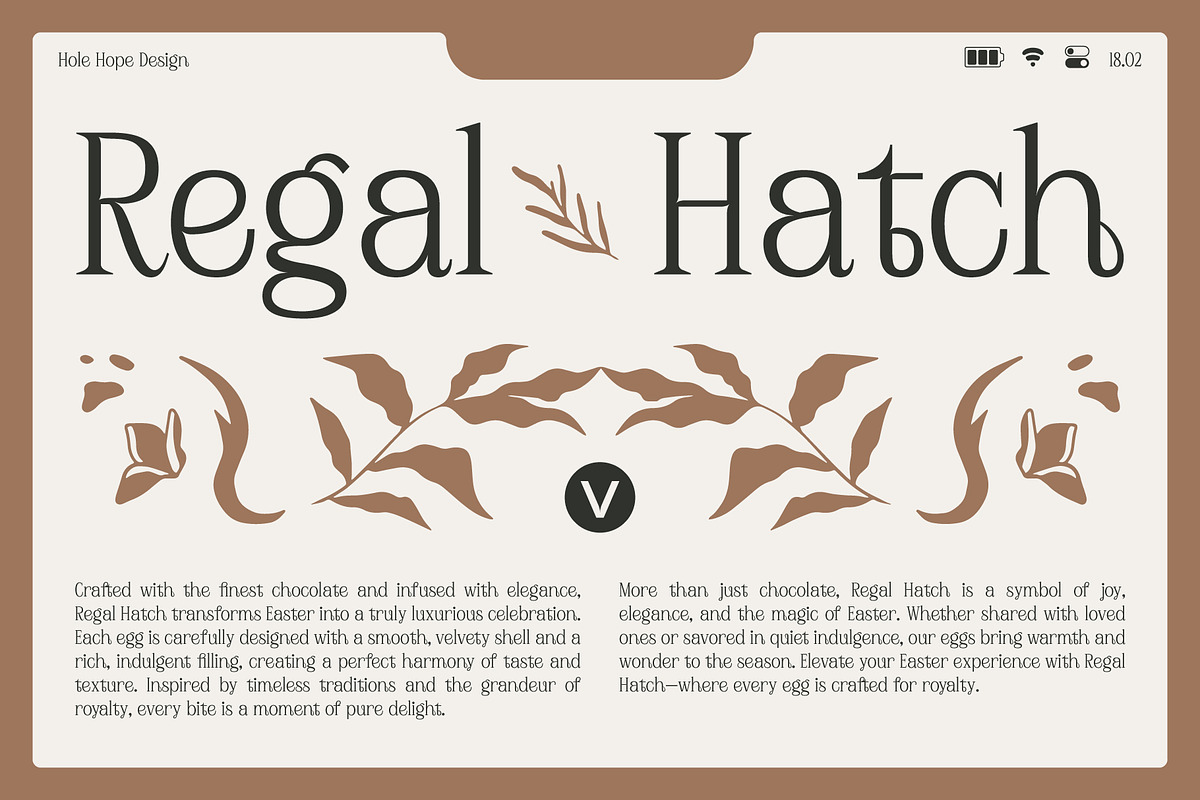 Plafisco | Inktrap Elegant Display, a Serif Font by Hole Hope Design (Photo 8 of 10)