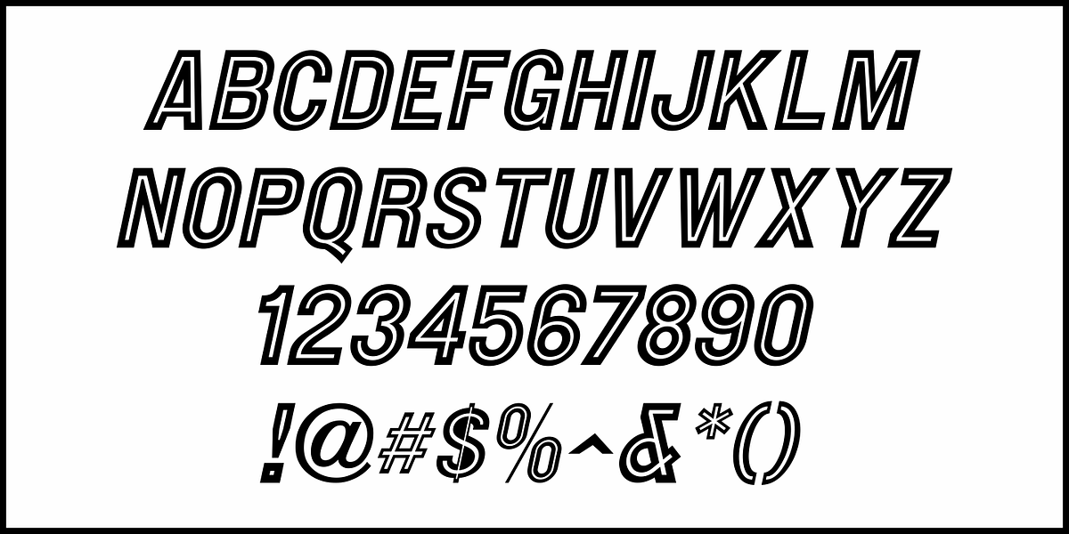 Old Sans Inline JNL, a Sans Serif Font by Jeff Levine Fonts (Photo 5 of 5)