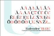 Kalender, a Serif Font by Gurup Stüdyo (Thumbnail 12 of 14)
