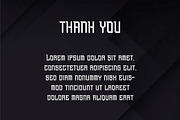 Heroshima - Modern Display Font, a Font by Mightyfire (Thumbnail 3 of 3)