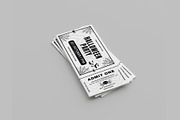 Halloween-Ticket, an Invitation Template by MNT-Creator (Thumbnail 2 of 2)