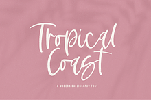 Tropical Coast | Handwritten Font