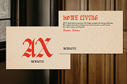 Braffyon | Blackletter Typeface, a Blackletter Font by Denustudios (Thumbnail 3 of 12)
