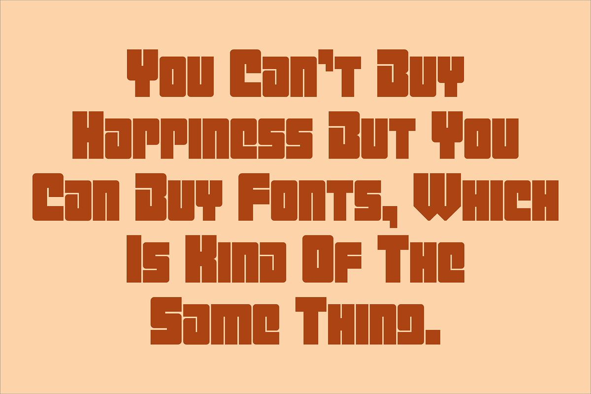 Display Intense Font, a Sans Serif Font by GG Design (Photo 7 of 8)