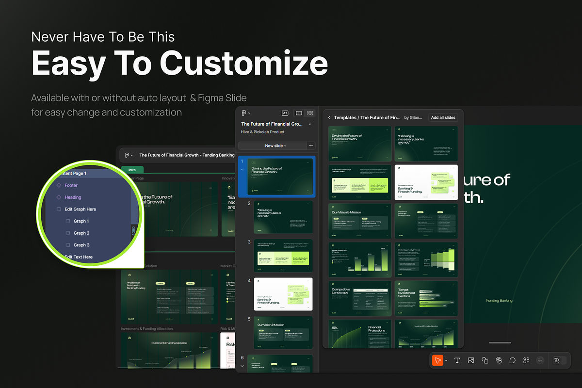 Banking Investor Pitch Deck, a Presentation Template by pickolabstudio (Photo 4 of 6)