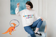 Dino in cosmos patterns, a Pattern Graphic by Michiru13 (Thumbnail 9 of 23)