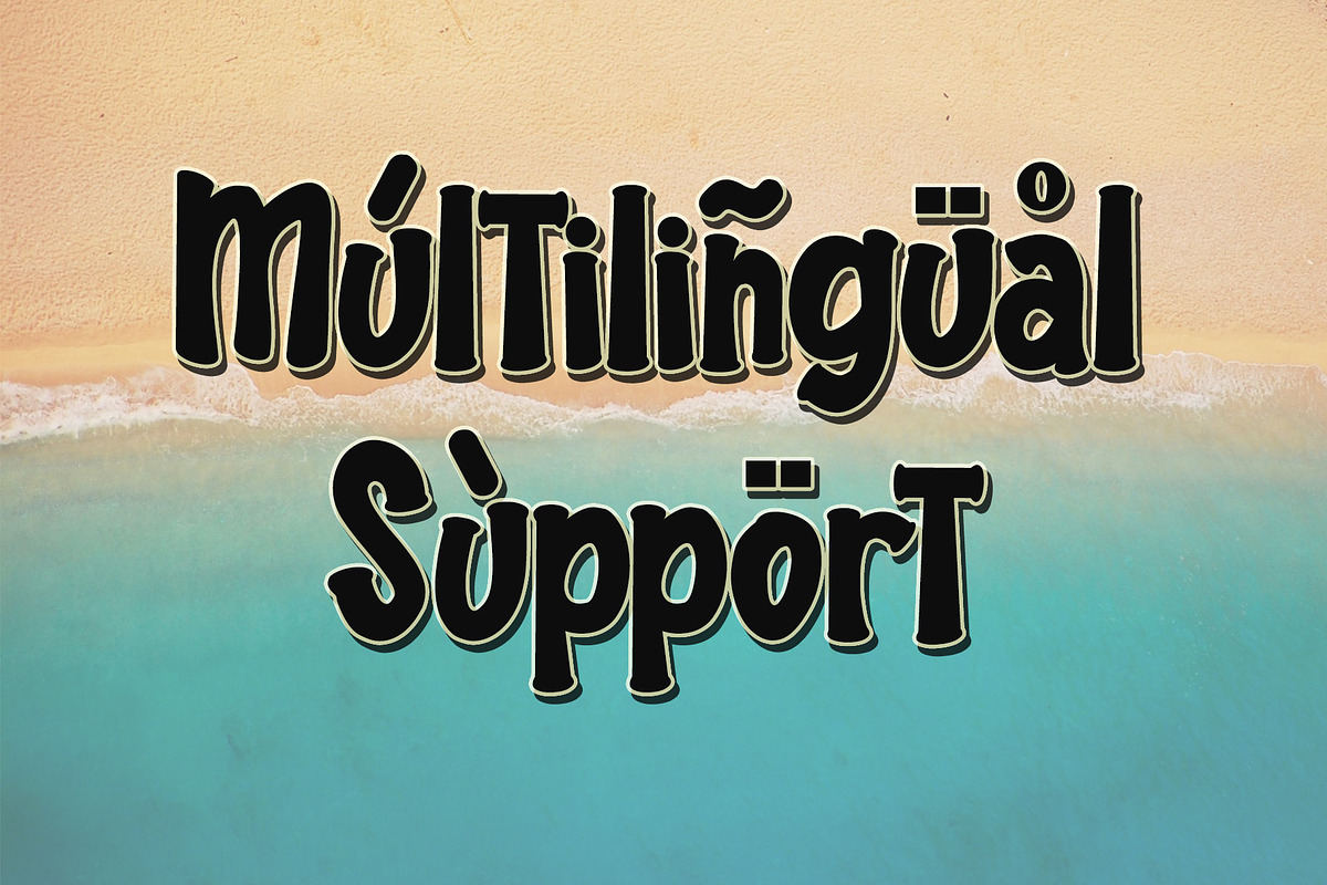 Summer Holiday, a Script Font by Letterafa Studio (Photo 7 of 8)