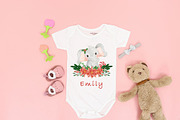Christmas baby elephant, an Animal Illustration by heyiamalice (Thumbnail 10 of 12)