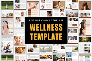 Health & Wellness Template, a Stationery Template by Designmela01