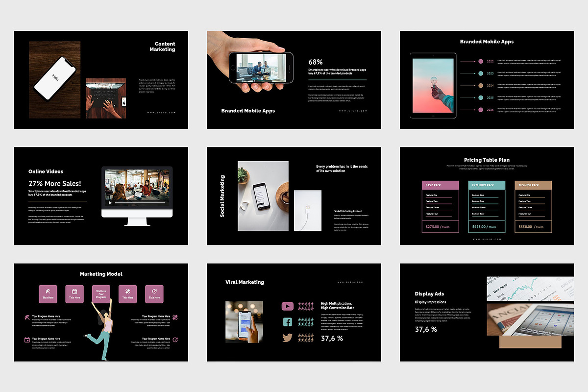 Gigio : Online Promo Powerpoint, a Presentation Template by Punkl Camp (Photo 8 of 9)