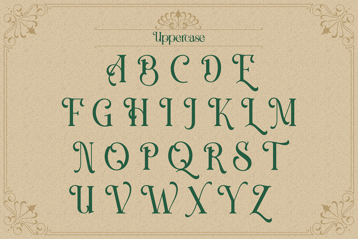 HST - Auverbacia, a Serif Font by ilhamtaro (Photo 7 of 10)