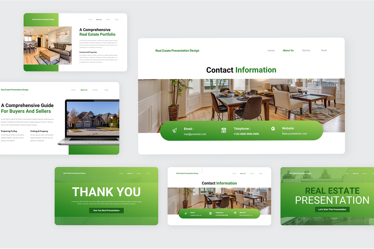 Real Estate Presentation Keynote, a Presentation Template by SquidPixey (Photo 4 of 6)