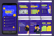 Credit Score Education Carousel, a Social Media Template by twinstd (Thumbnail 5 of 5)