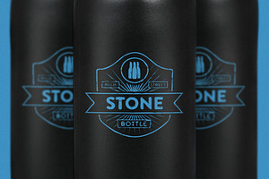 Stone Bottle Mock-Up