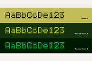 LCD HD44780 - Color Pixel Font, a Font by SelfBuild Type (Thumbnail 10 of 17)