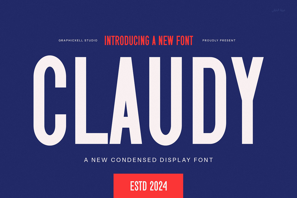 Claudy Modern Sans Serif Font