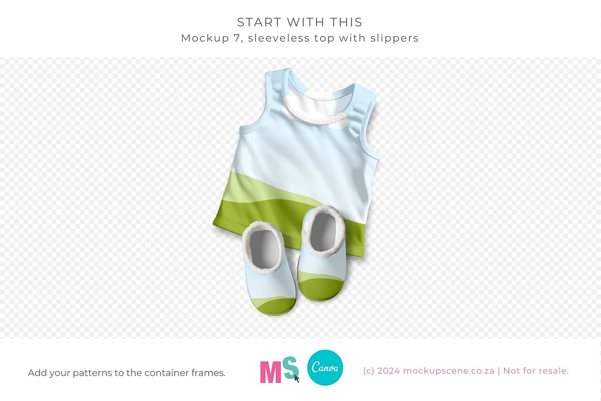 Infant Pants Top Canva Smart Mockup, an Apparel Mockup by Mockup Scene (Photo 10 of 13)