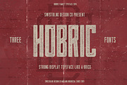 Hobric Family Typeface, a Sans Serif Font by Swistblnk Std. (Thumbnail 1 of 4)