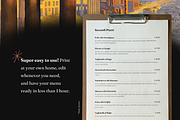 Italian Menu Template, a Brochure Template by Cadu's lil Digital Bodega (Thumbnail 2 of 5)