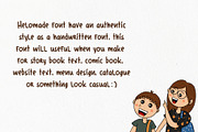 Helomade Font, a Sans Serif Font by Scratch Design (Thumbnail 2 of 7)