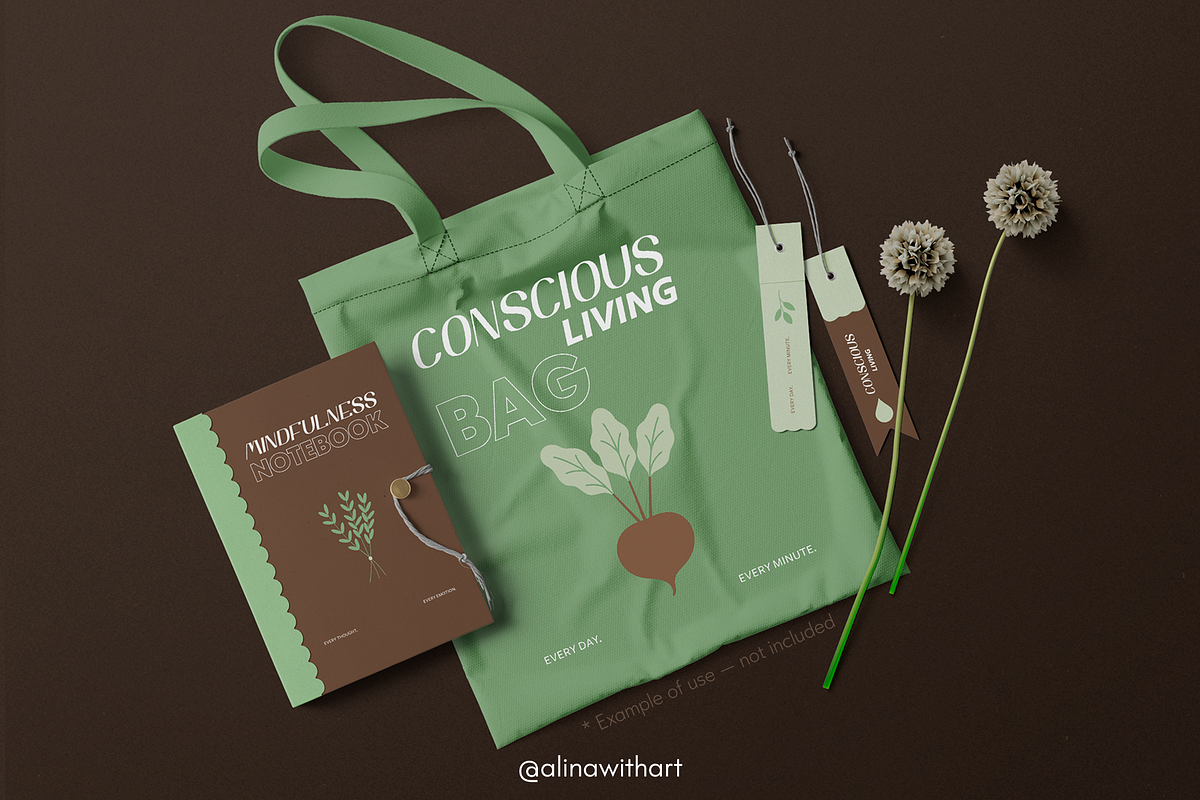 Mindful Eating Illustrations, a Food Illustration by alinawithart (Photo 7 of 13)