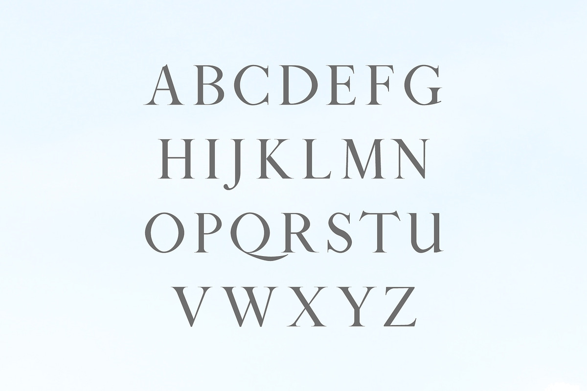 Sandover Serif Font Family preview 2