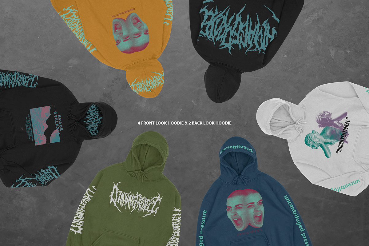 Realistic Hoodie 2 Mockup, a Hoody Mockup by Uncentrifuged Pressure (Photo 2 of 7)