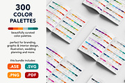 300 Color Palettes for Branding, a Palette Add-On by Ellen Carty Design (Thumbnail 1 of 14)