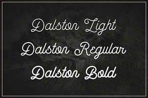 Dalston - Retro Script Font