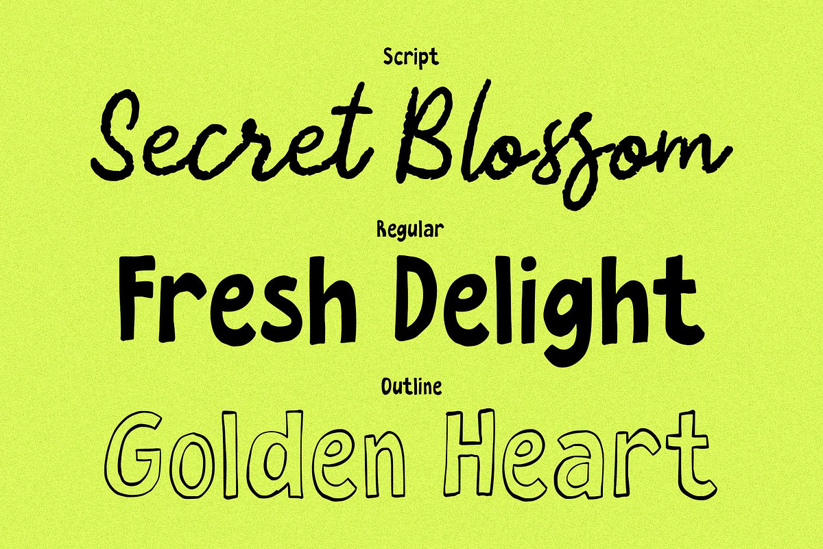 Olivia Jenisen - Hand Drawn Font Duo, a Script Font by Arterfak Project (Photo 5 of 15)
