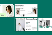 Minimal Portfolio Template, a Presentation Template by Templeste (Thumbnail 2 of 5)