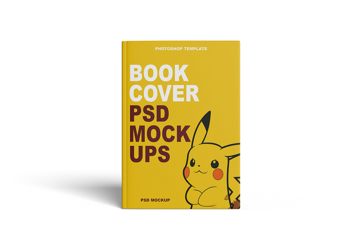Book Cover Mockup, a Books & Magazine Mockup by mockupbuys (Photo 36 of 38)