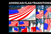 American Flag Transitions for FCPX, a Templates & Theme by 2dfx (Thumbnail 1 of 2)