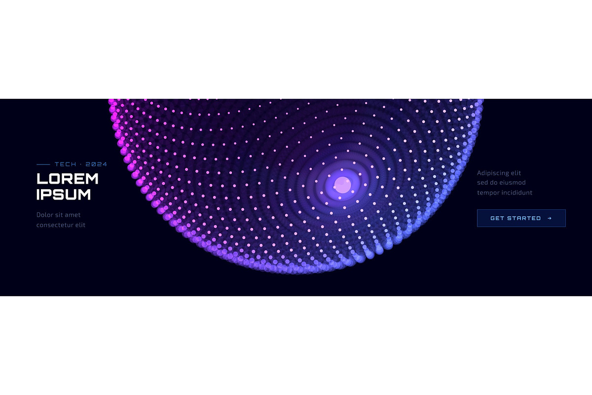 Abstract tech background with, a Technology Illustration by RDShop (Photo 1 of 3)