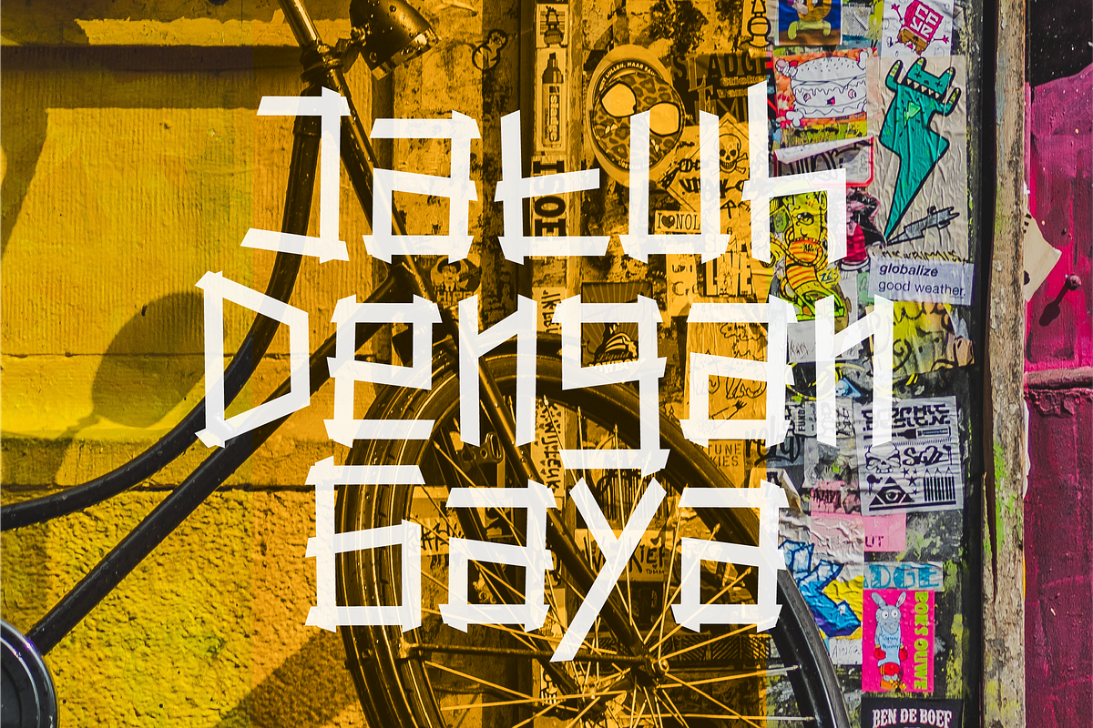 Terexmal Sunday, a Font by limitype (Photo 9 of 18)