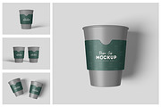 Paper Cup Mockup, a Cups & Container Mockup by Hazzpro_Std (Thumbnail 1 of 5)