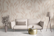 Beige Grasses, a Pattern Graphic by MalyskaStudio (Thumbnail 10 of 10)