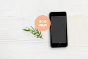 Black & White iPhone 6s™ Mockup, an iPhone Mockup by Hype Your Prints (Thumbnail 4 of 5)