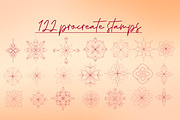 120+ Procreate fine line ornaments, a Brush Add-On by laura.design (Thumbnail 2 of 5)