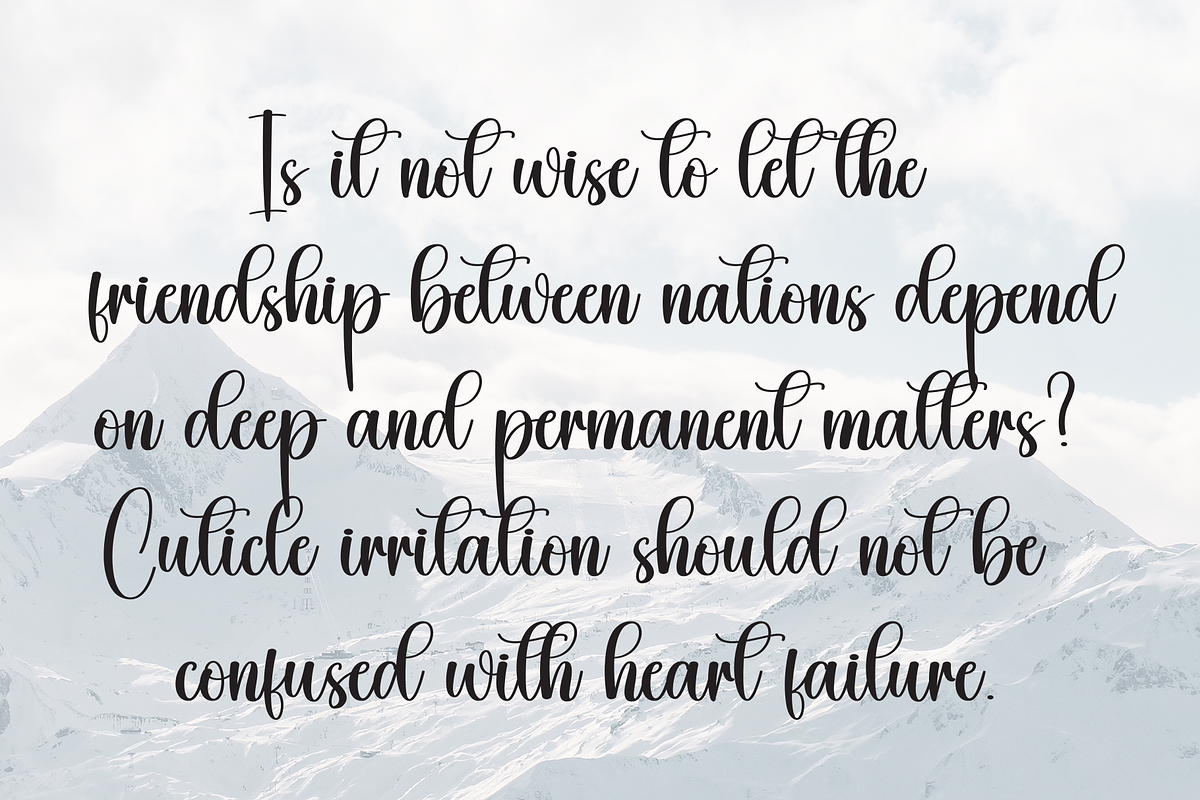 Birthday | Script Font, a Handwritten Font by Scratchones (Photo 6 of 9)
