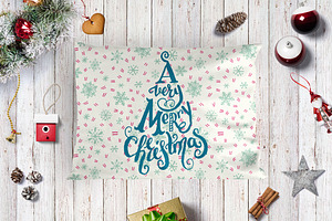 Christmas Helper Lettering & Clipart