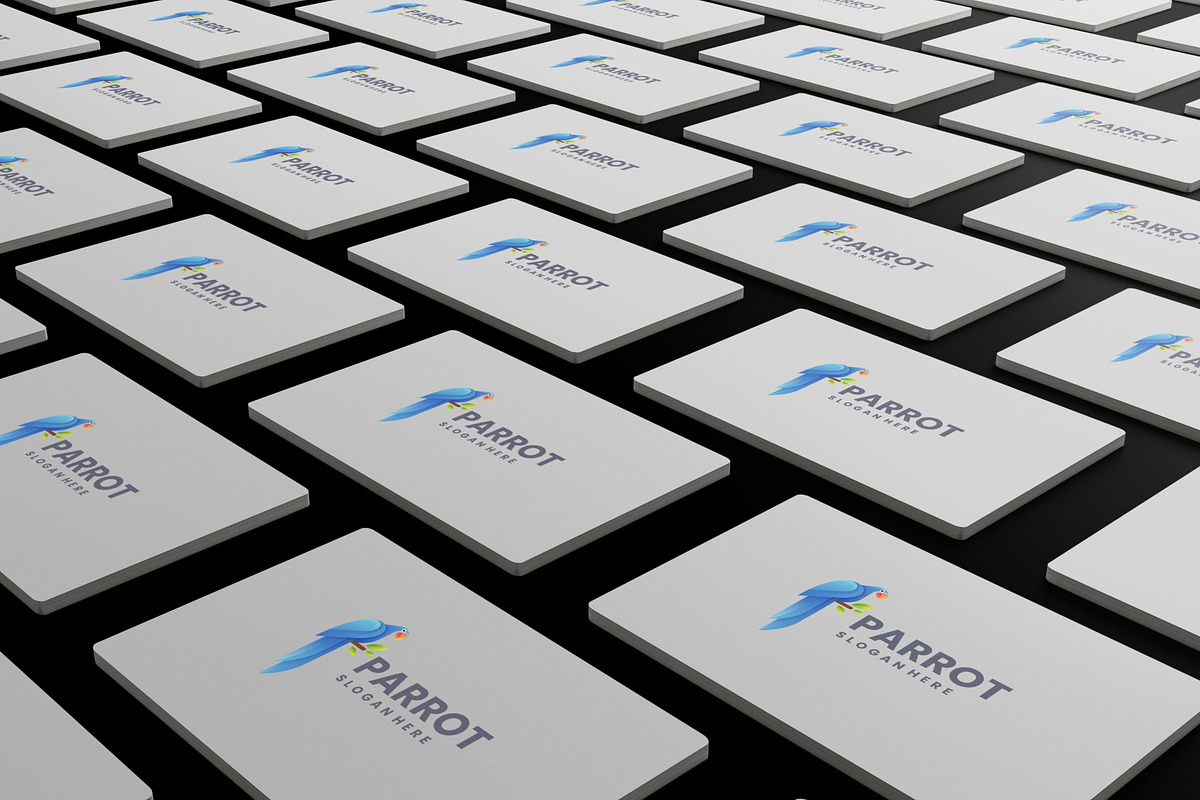Gradient Modern Parrot Logo Design, a Branding & Logo Template by Artnivora.Std (Photo 4 of 4)