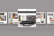 Modern Funiture - Instagram Post, a Social Media Template by UnicodeID (Thumbnail 3 of 4)
