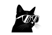 Cool Cat Silhouette Vector Bundle, an Illustration by Designs_River (Thumbnail 4 of 51)