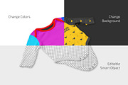 Long Sleeve Baby Onesie Mockup Set, a Hoody Mockup by Country4k (Thumbnail 2 of 4)