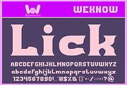 Juke Box font, a Font by weknow (Thumbnail 4 of 8)