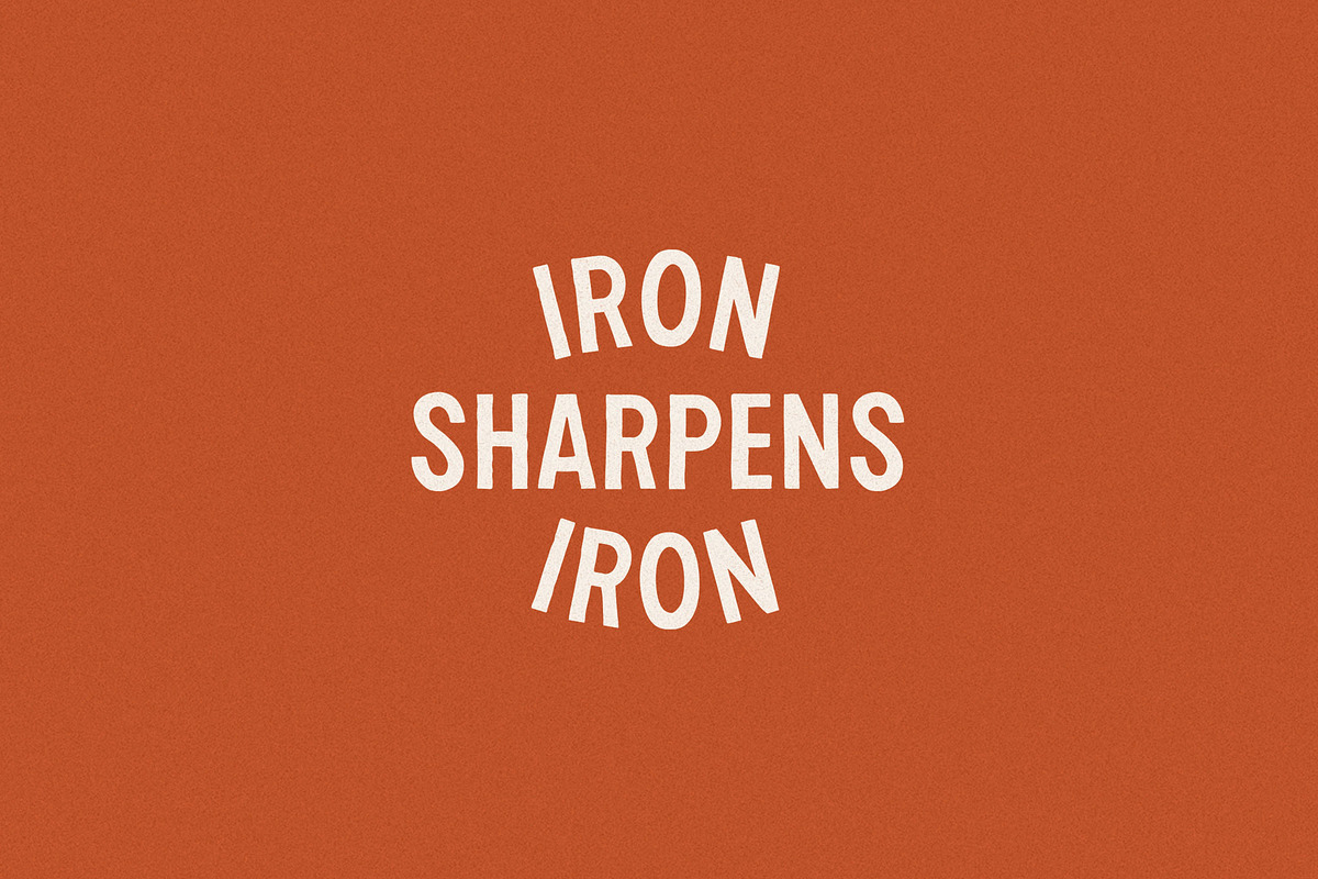 Shop Rag | Rugged Display Typeface, a Sans Serif Font by Daniel Neuman (Photo 10 of 10)