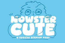 Nowster Cute - Cozy & Display Font