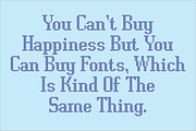 Display Dots One Font, a Font by GG Design (Thumbnail 9 of 10)